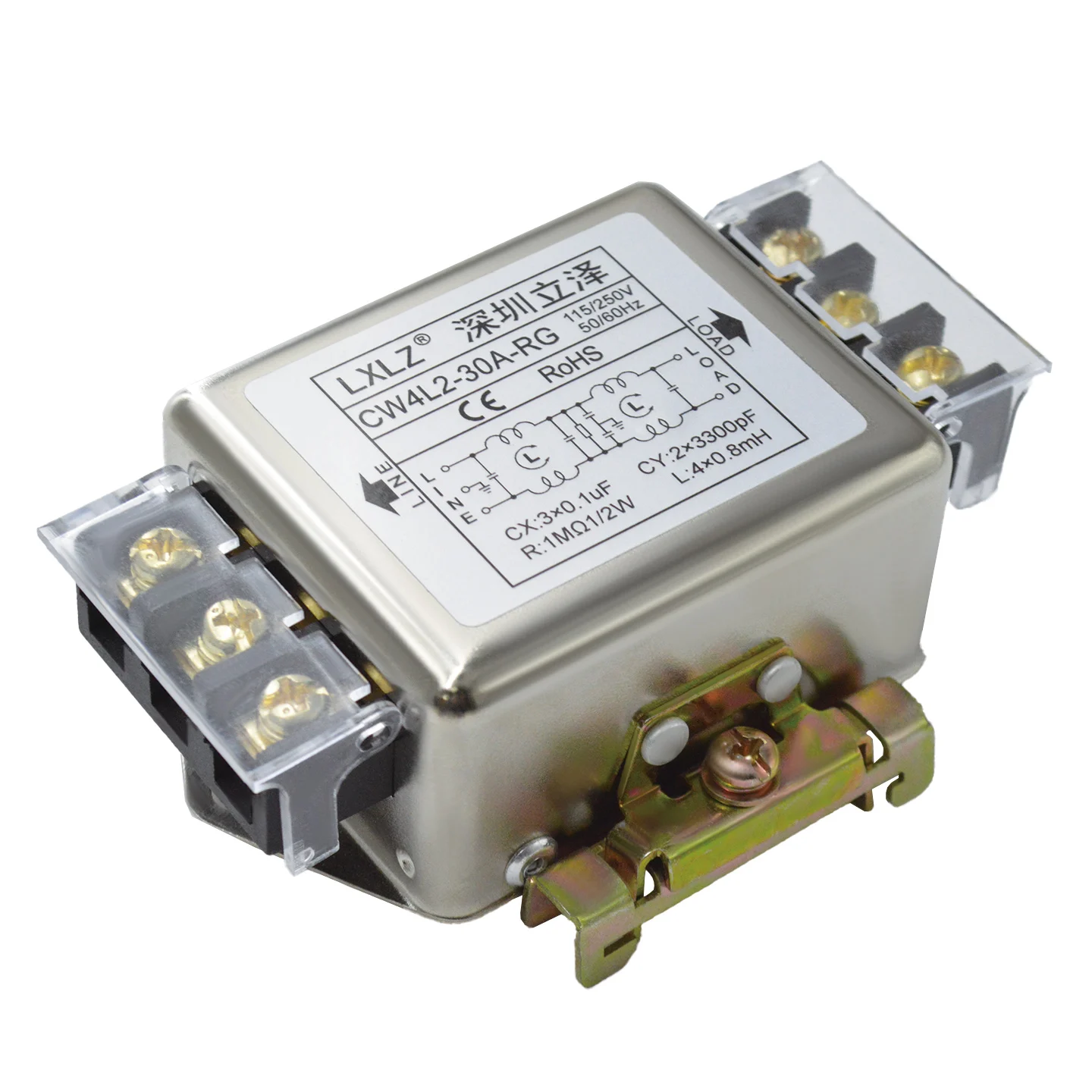 Single phase AC power filter CW4L2 RG