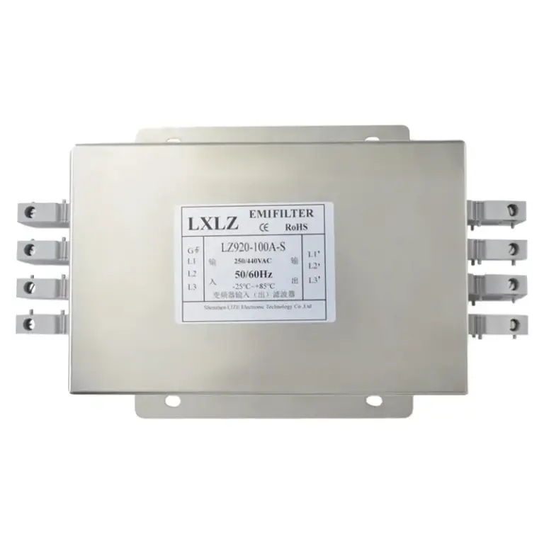 High performance dedicated inputoutput filter for inverters LZ920 S European standard terminal block