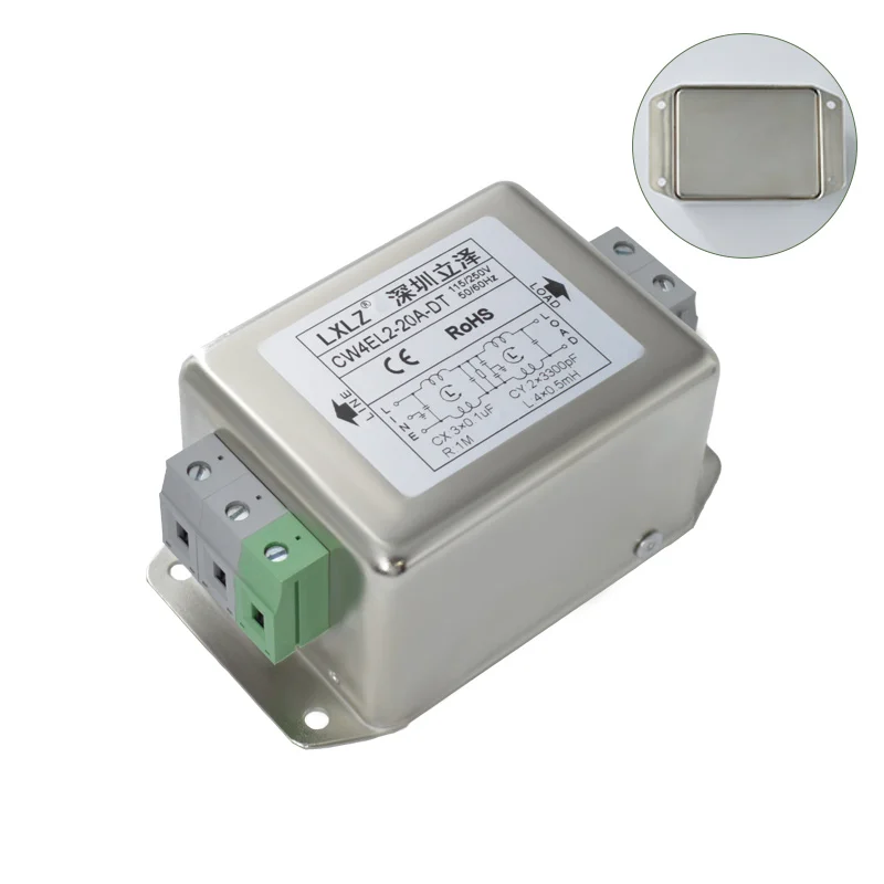 Single phase AC power filter CW4EL2 DT