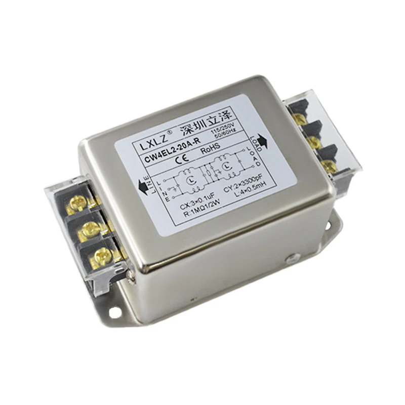Single phase AC power filter CW4EL2 R